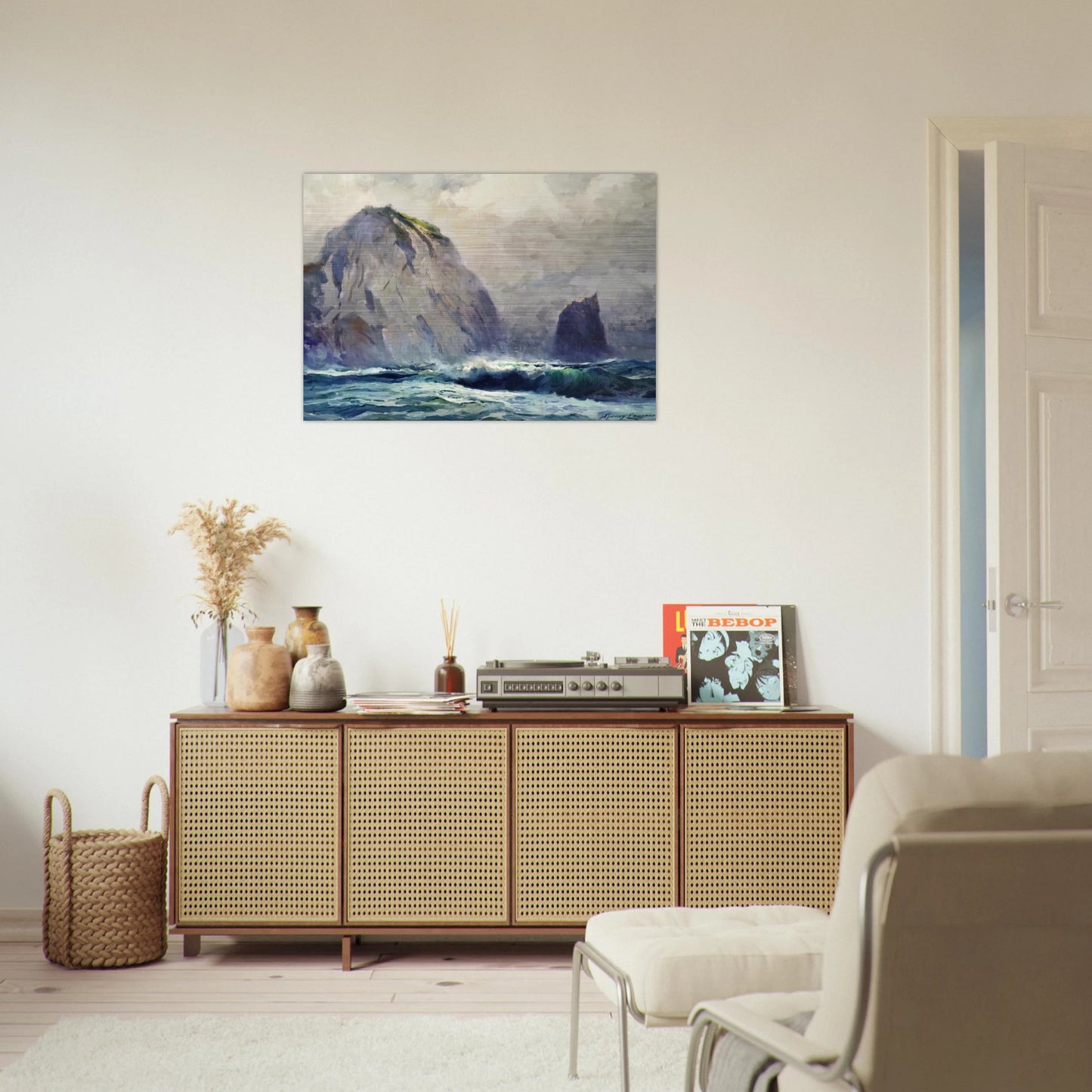 Cape St. Elias - 1928 - Sydney Laurence Brushed Aluminum Print - 70x100 cm / 28x40 inches | Sydney Laurence Aluminum Print | Sydney Laurence Prints