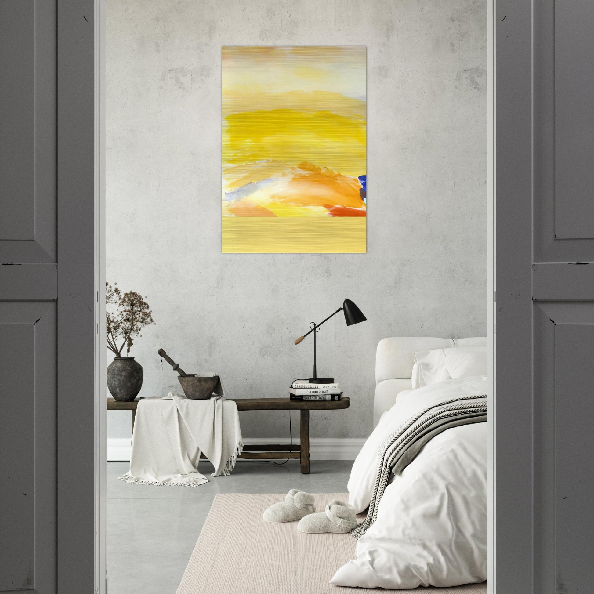 Light in Your Eyes - 2000 - Ronnie Landfield Brushed Aluminum Print - 70x100 cm / 28x40 inches | Ronnie Landfield Aluminum Print | Ronnie Landfield Prints
