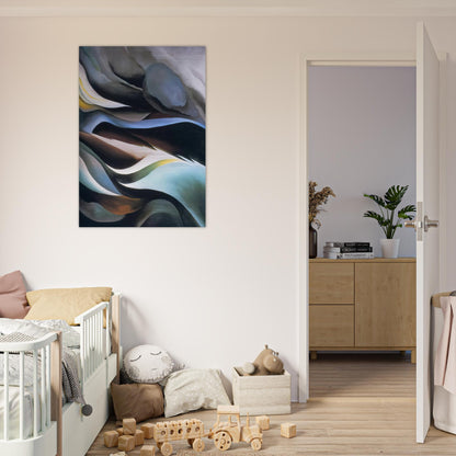 From the Lake - Georgia O'Keeffe Brushed Aluminum Print - 70x100 cm / 28x40 inches | Georgia O'Keeffe Aluminum Print | Georgia O'Keeffe Prints