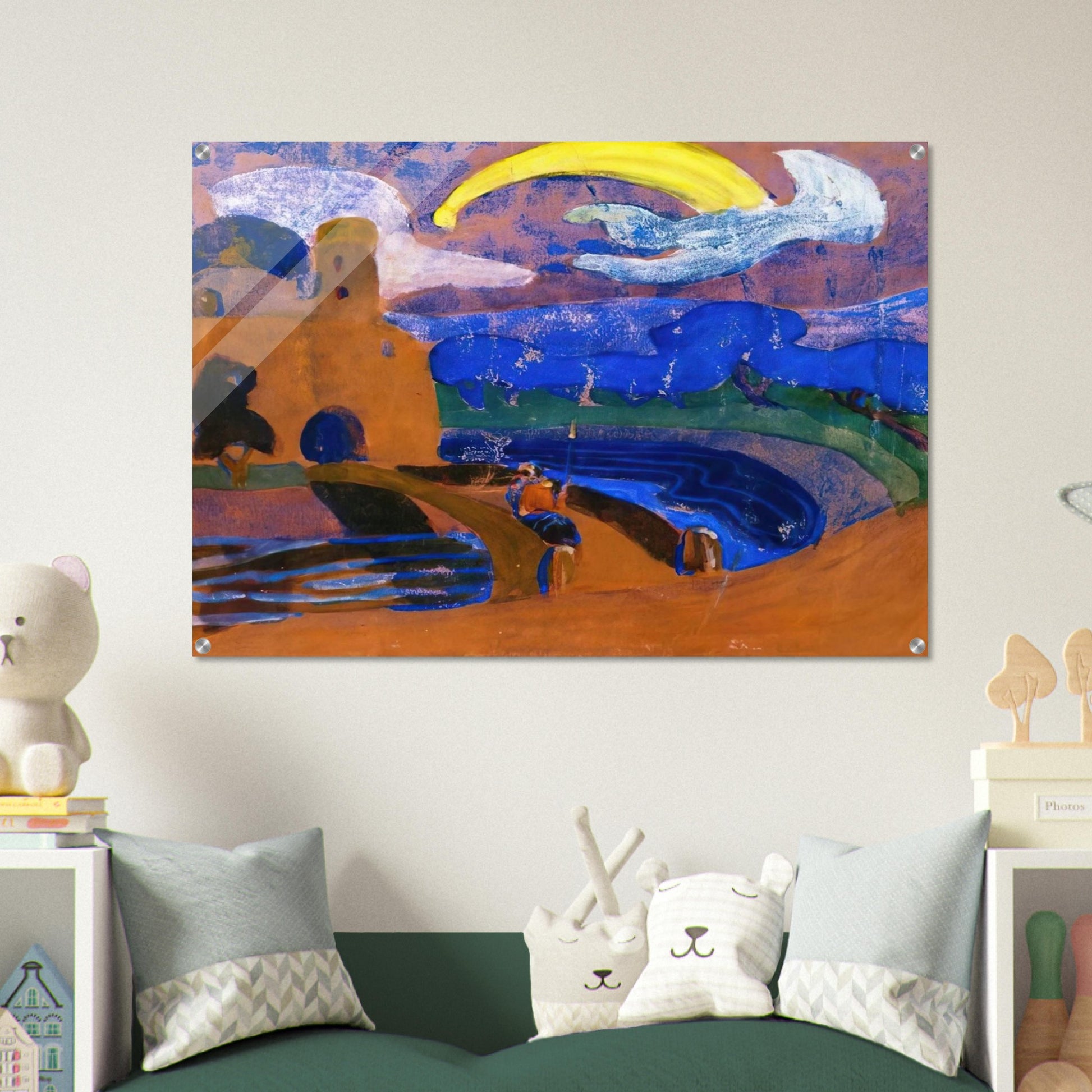COMET 1900 - Wassily Kandinsky Acrylic Print - 70x100 cm / 28x40″ inches