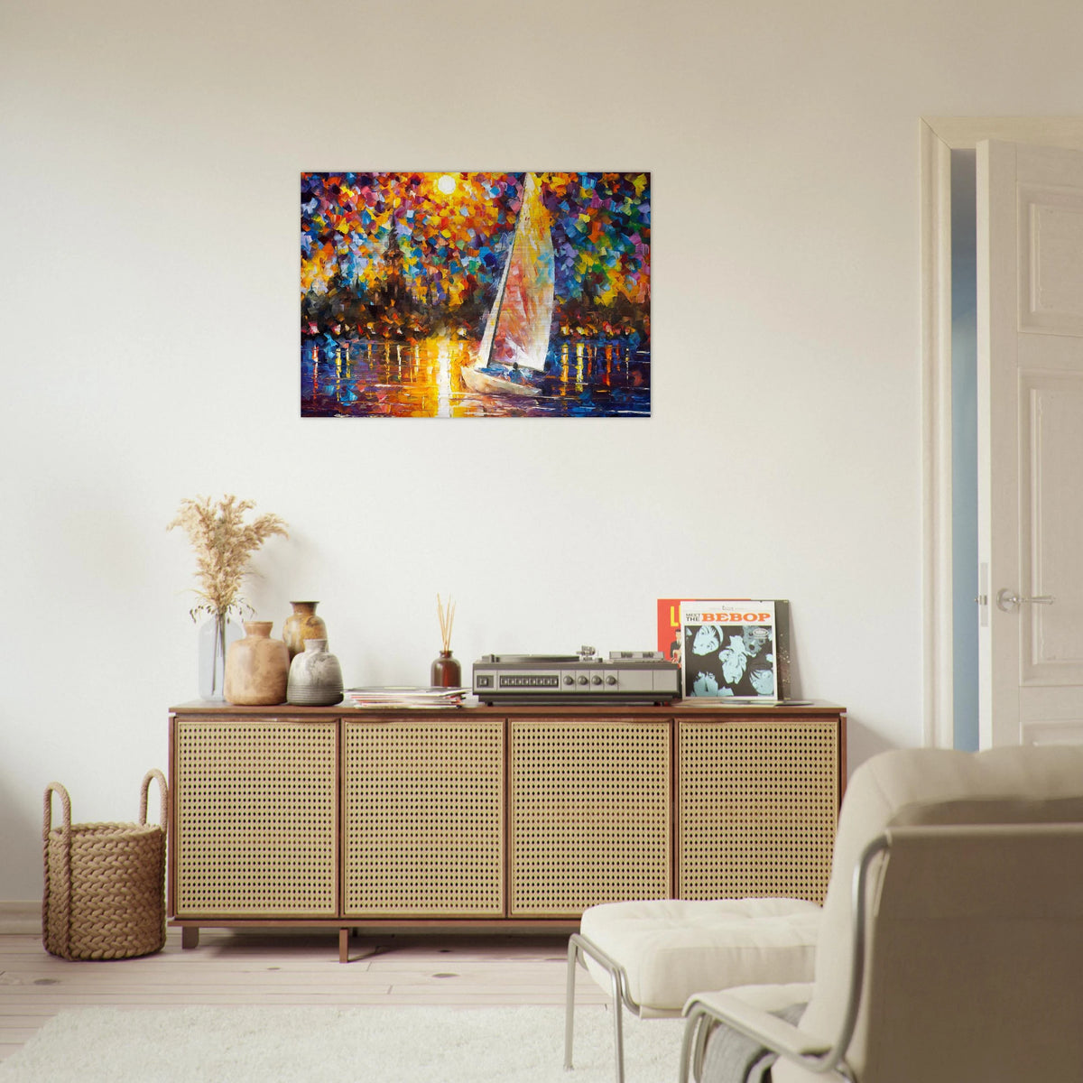 Leonid Afremov - Leonid Afremov Brushed Aluminum Print - 70x100 cm / 28x40 inches | Leonid Afremov Aluminum Print | Leonid Afremov Prints