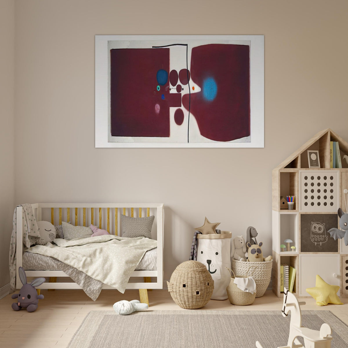 Brown Symphony - 1979 - Victor Pasmore Art Prints - 100x150 cm / 40x60″ inches | Victor Pasmore Poster | Victor Pasmore Prints