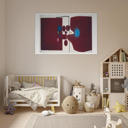 Brown Symphony - 1979 - Victor Pasmore Art Prints - 100x150 cm / 40x60″ inches | Victor Pasmore Poster | Victor Pasmore Prints