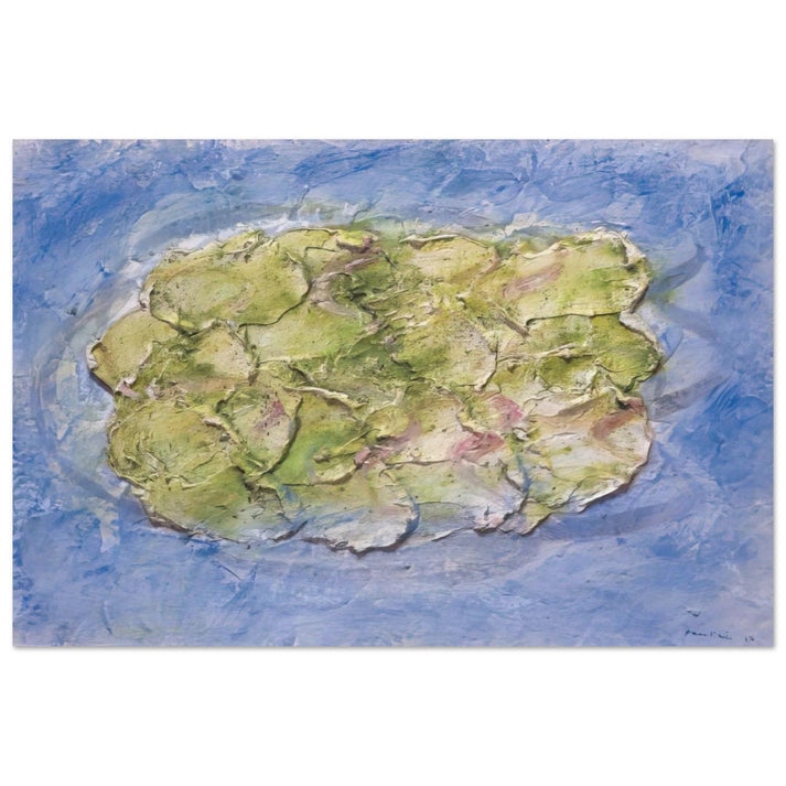 Frog Pond - 1957 - Piero Manzoni Art Prints - 100x150 cm / 40x60″ inches | Piero Manzoni Poster | Piero Manzoni Prints