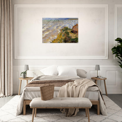 Rising Tide at Pourville - claude monet Acrylic Print - 70x100 cm / 28x40″ inches | claude monet Wall Art | claude monet Prints