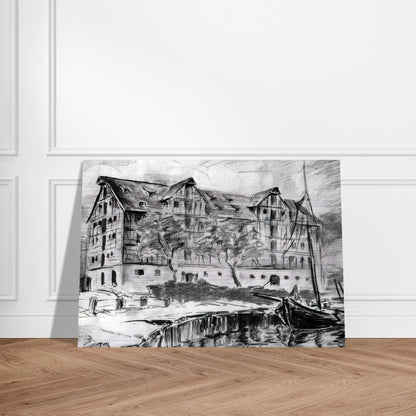 Untitled - 1926 - Konrad Zuse Brushed Aluminum Print - 70x100 cm / 28x40 inches | Konrad Zuse Aluminum Print | Konrad Zuse Prints