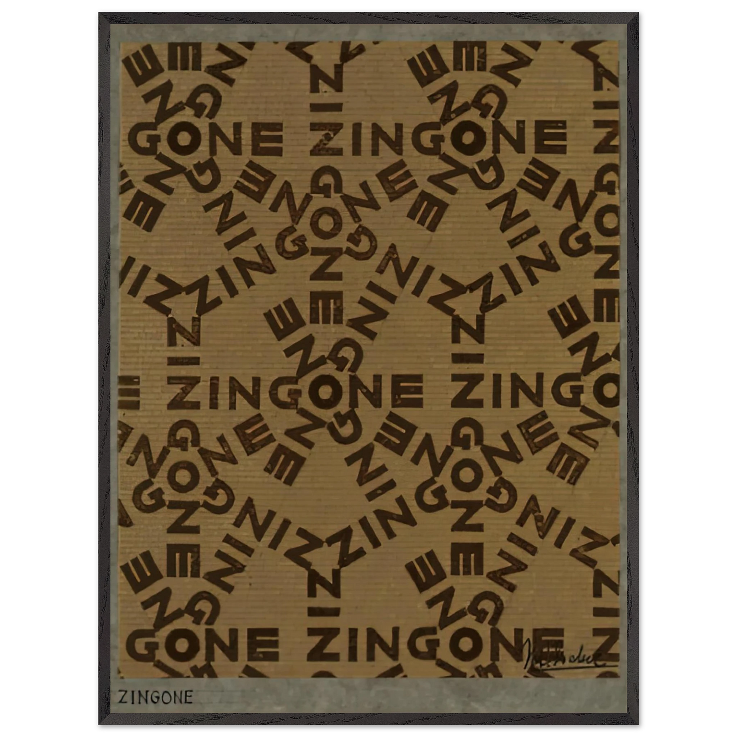 MC Escher - ESCHER (20) Wall Art - 21x29.7 cm / 8x12" - Premium Wooden Framed Poster With Fine Art Paper-canvas - Black frame