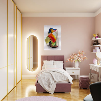 Sac 2 - Sam Gilliam Brushed Aluminum Print - 70x100 cm / 28x40 inches | Sam Gilliam Aluminum Print | Sam Gilliam Prints