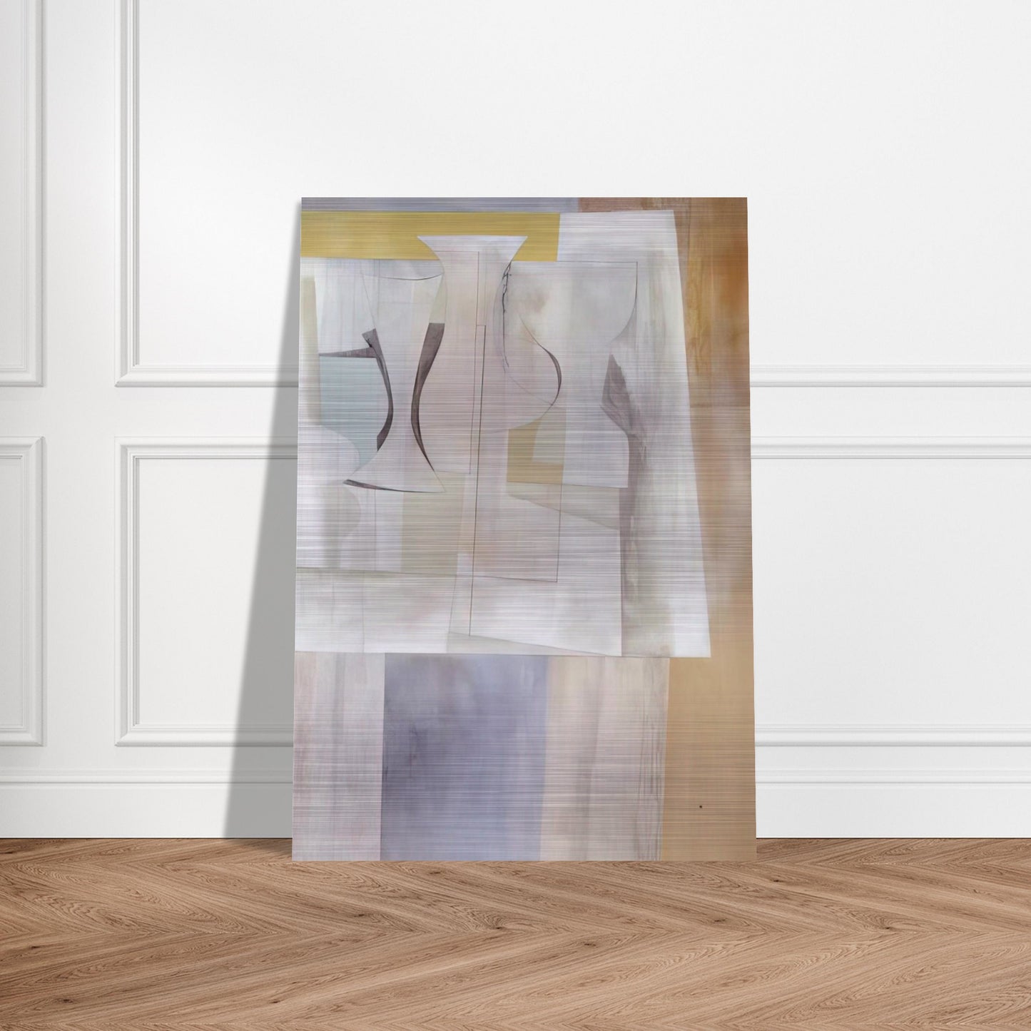 Sept 8-54 Torcello - 1954 - Ben Nicholson Brushed Aluminum Print - 70x100 cm / 28x40 inches | Ben Nicholson Aluminum Print | Ben Nicholson Prints