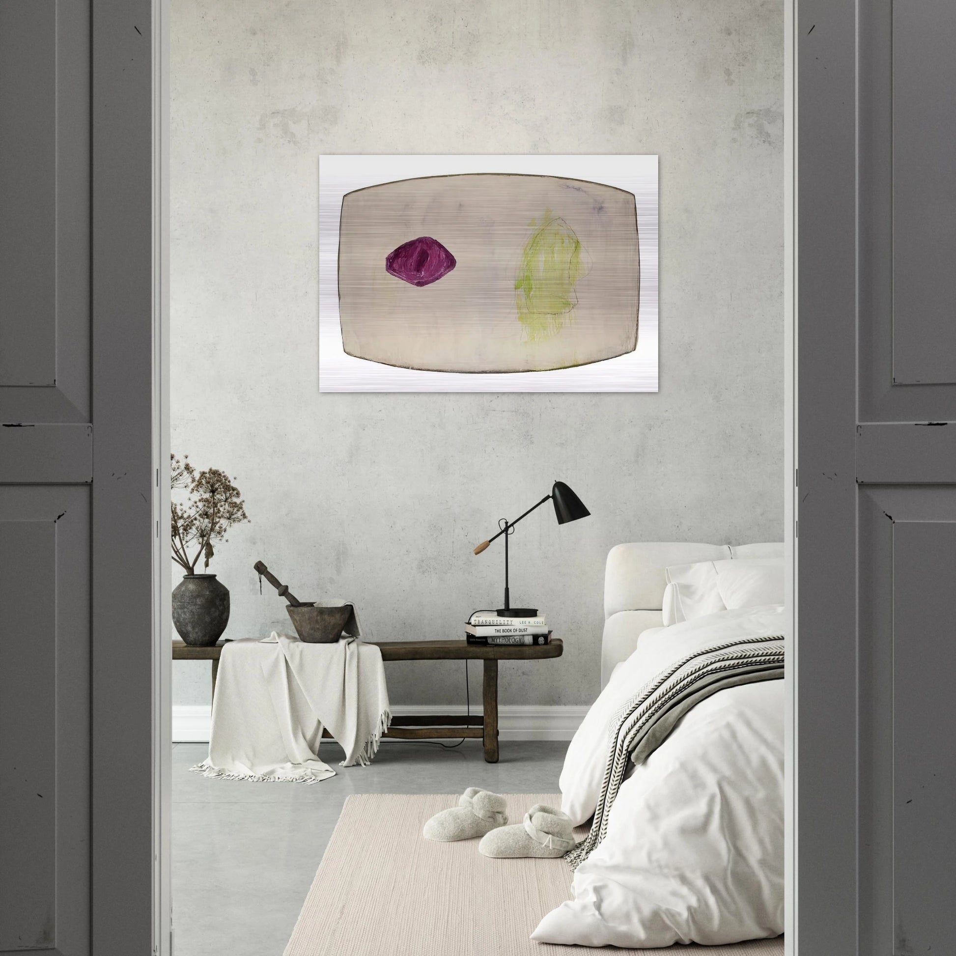 Treasure Island - 2012 - Ron Gorchov Brushed Aluminum Print - 70x100 cm / 28x40 inches | Ron Gorchov Aluminum Print | Ron Gorchov Prints