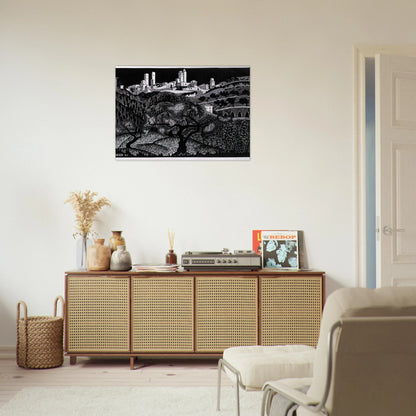 ESCHER (10) - MC Escher Brushed Aluminum Print - 70x100 cm / 28x40 inches | MC Escher Aluminum Print | MC Escher Prints