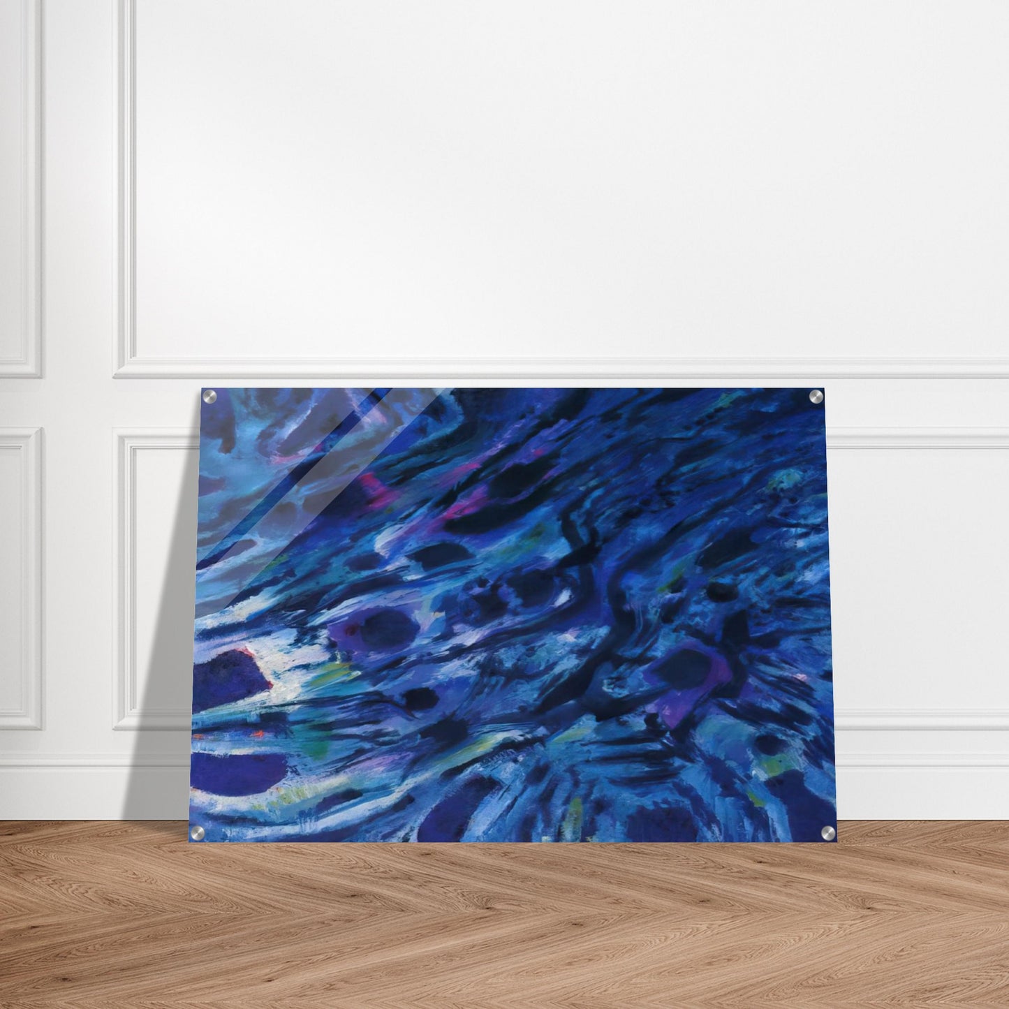 Eaux vives - 1979 - Alfred Manessier Acrylic Print - 70x100 cm / 28x40″ inches | Alfred Manessier Wall Art | Alfred Manessier Prints