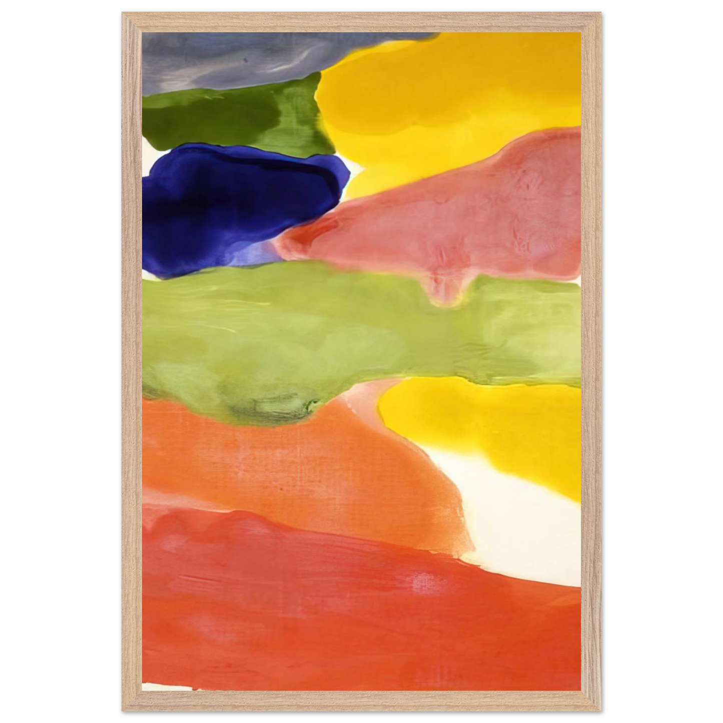 Helen Frankenthaler - Tutti-Fruitti - 1966 Wall art - 50x70 cm / 20x28 inches - Fine Art Poster-canvas - -