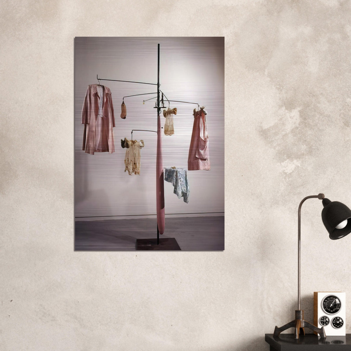 PINK DAYS AND BLUE DAYS 1997 - Louise Bourgeois Brushed Aluminum Print - 70x100 cm / 28x40 inches | Louise Bourgeois Aluminum Print | Louise Bourgeois Prints