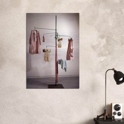 PINK DAYS AND BLUE DAYS 1997 - Louise Bourgeois Brushed Aluminum Print - 70x100 cm / 28x40 inches | Louise Bourgeois Aluminum Print | Louise Bourgeois Prints