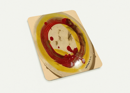 Circle - 1963 By Jiro Yoshihara Pack of 10 Post Cards | Jiro Yoshihara Post Cards | A6 (10.5 x 14.8 cm) - 4.1 x 5.8 inches