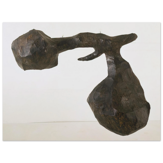 Claes Oldenburg - EMPIRE PAPA RAY GUN 1959  75x100 cm / 30x40inches Fine Art Poster