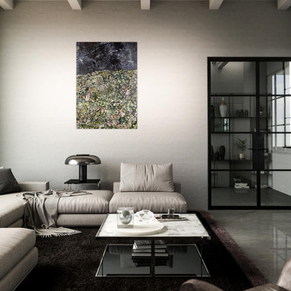 I LIVE IN A COUNTRY LAUGHING - Jean Dubuffet Brushed Aluminum Print - 70x100 cm / 28x40 inches | Jean Dubuffet Aluminum Print | Jean Dubuffet Prints