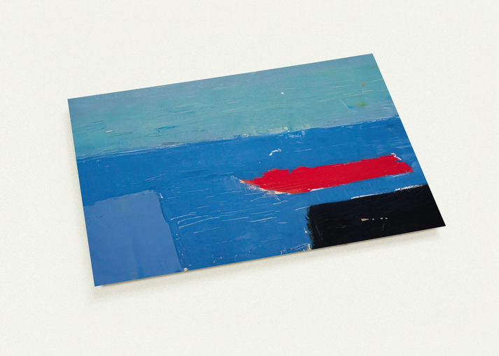 Bâteau - Lyrical Abstraction By Nicolas de Stael Pack of 10 Post Cards | Nicolas de Stael Post Cards | A6 (10.5 x 14.8 cm) - 4.1 x 5.8 inches