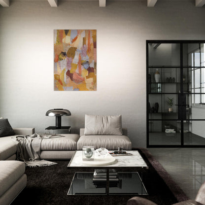 Number 650 - 1953 - Anne Ryan Brushed Aluminum Print - 70x100 cm / 28x40 inches | Anne Ryan Aluminum Print | Anne Ryan Prints