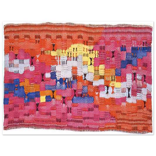 Anni Albers - SOUTH OF THE BORDER 1958  75x100 cm / 30x40inches Fine Art Poster