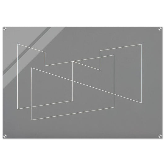 STRUCTURAL INDICATION 1948 - Josef Albers Acrylic Print - 70x100 cm / 28x40″ inches