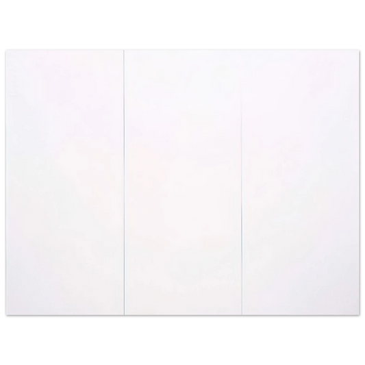 Robert Rauschenberg - WHITE PAINTING THREE PANEL 1951  75x100 cm / 30x40inches Fine Art Poster