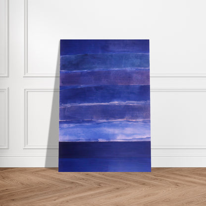 Ocean Love - 1981 - Ronnie Landfield Brushed Aluminum Print - 70x100 cm / 28x40 inches | Ronnie Landfield Aluminum Print | Ronnie Landfield Prints