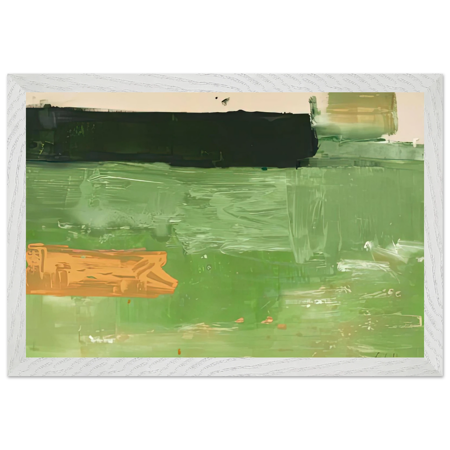 Helen Frankenthaler - Mediterranean, 1981- Wall Art - 60x80 cm / 24x32 inches - Fine Art Poster-canvas - -