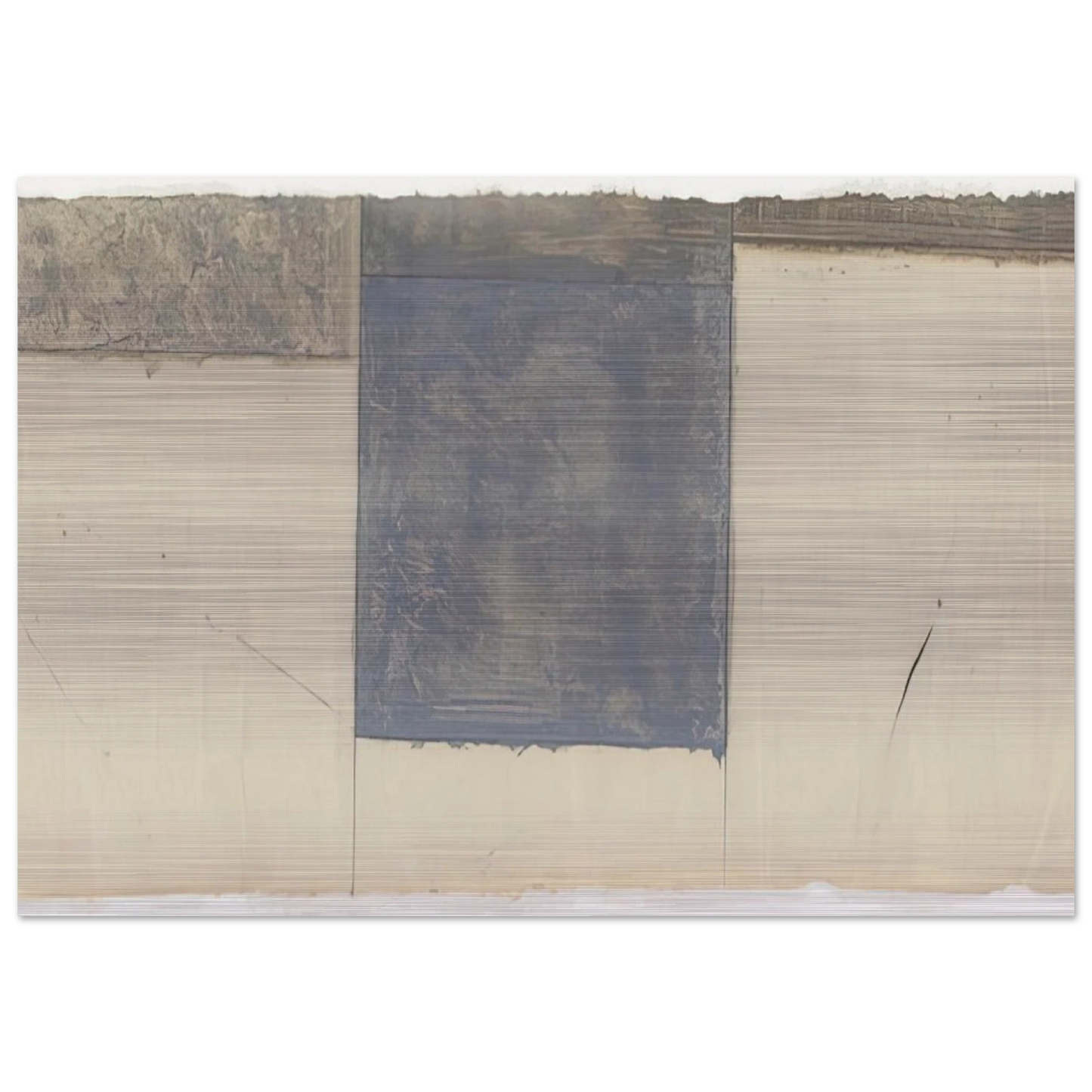 Hydra - 1981 - Brice Marden Brushed Aluminum Print - 70x100 cm / 28x40 inches | Brice Marden Aluminum Print | Brice Marden Prints