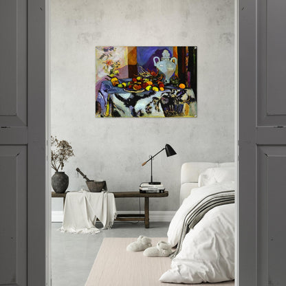 BLUE STILL LIFE - Henri Matisse Acrylic Print - 70x100 cm / 28x40″ inches