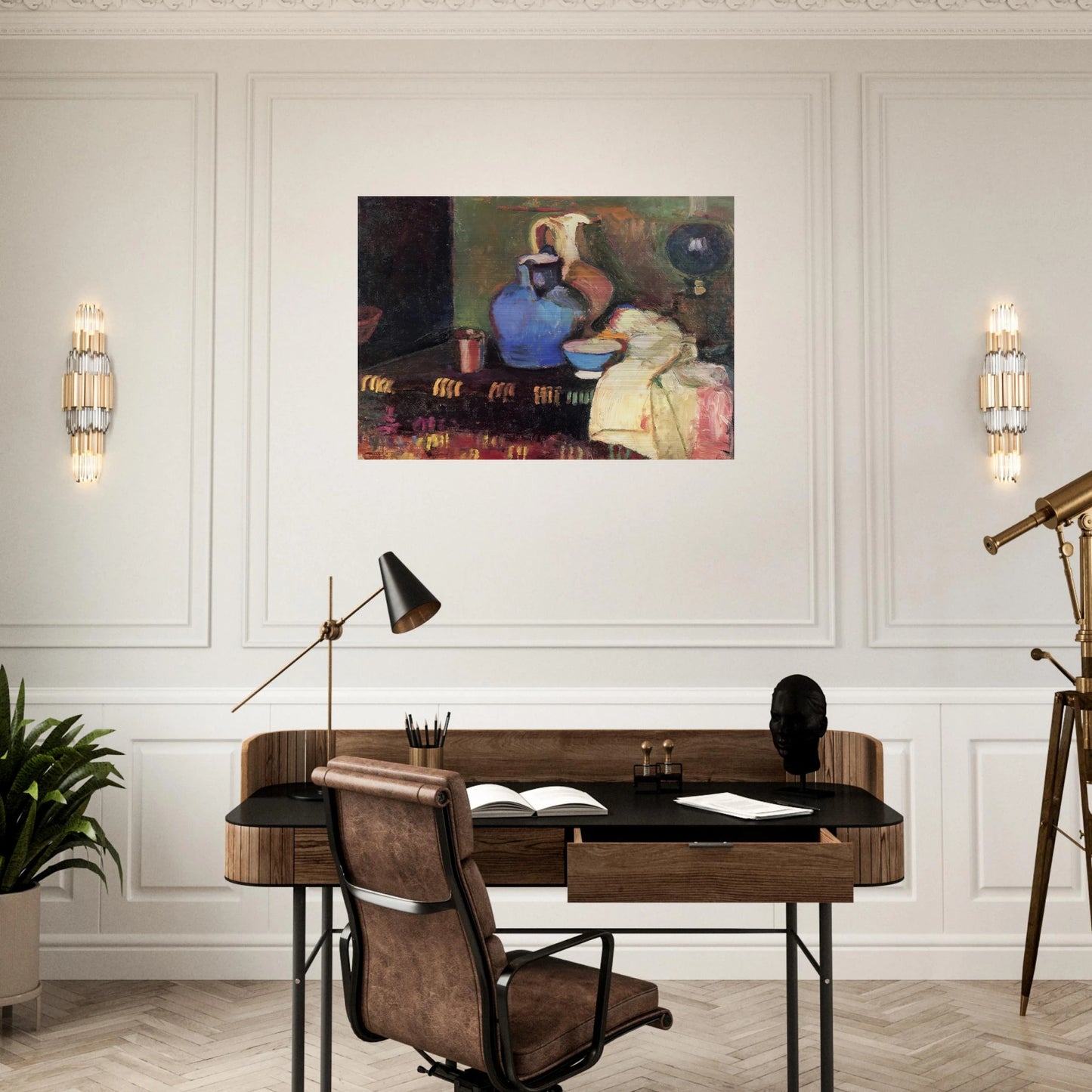 THE BLUE JUG 1899 - Henri Matisse Brushed Aluminum Print - 70x100 cm / 28x40 inches | Henri Matisse Aluminum Print | Henri Matisse Prints