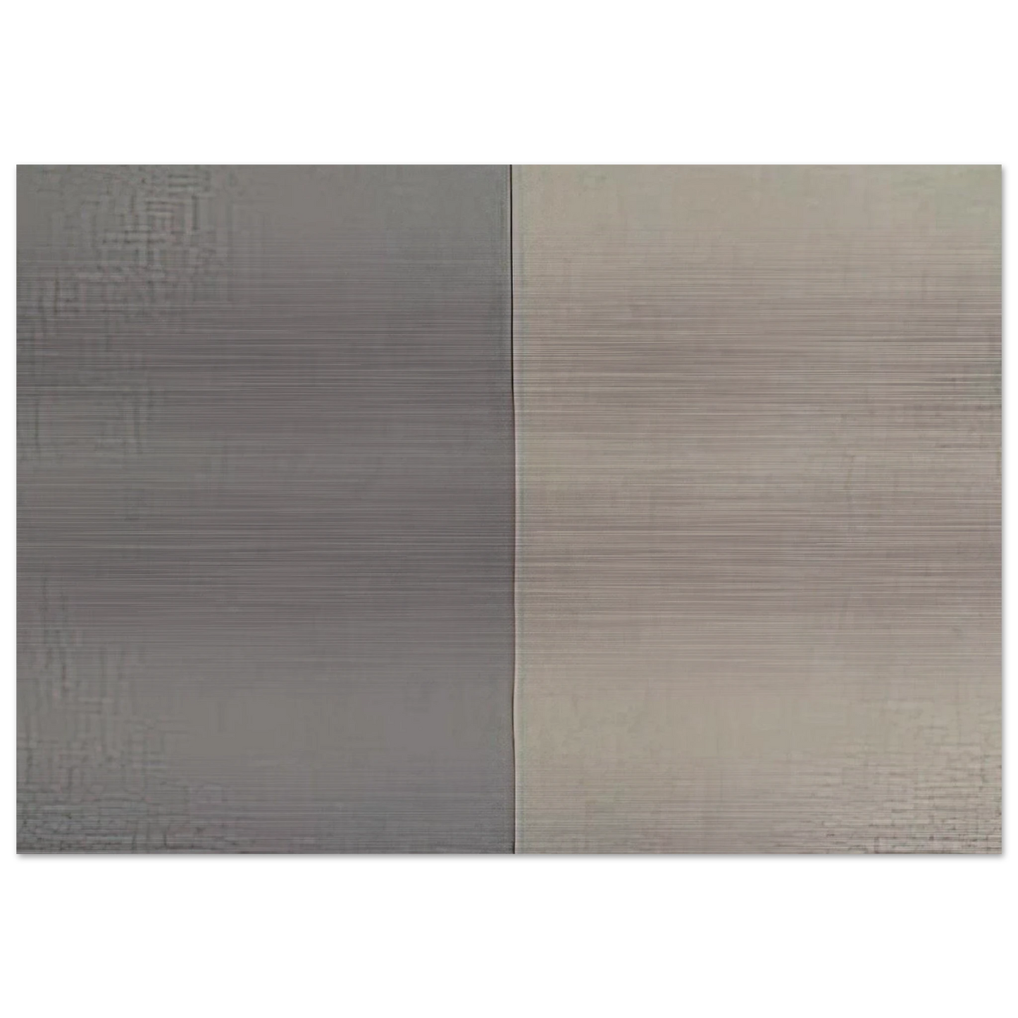 Au Centre - 1969 - Brice Marden Brushed Aluminum Print - 70x100 cm / 28x40 inches | Brice Marden Aluminum Print | Brice Marden Prints