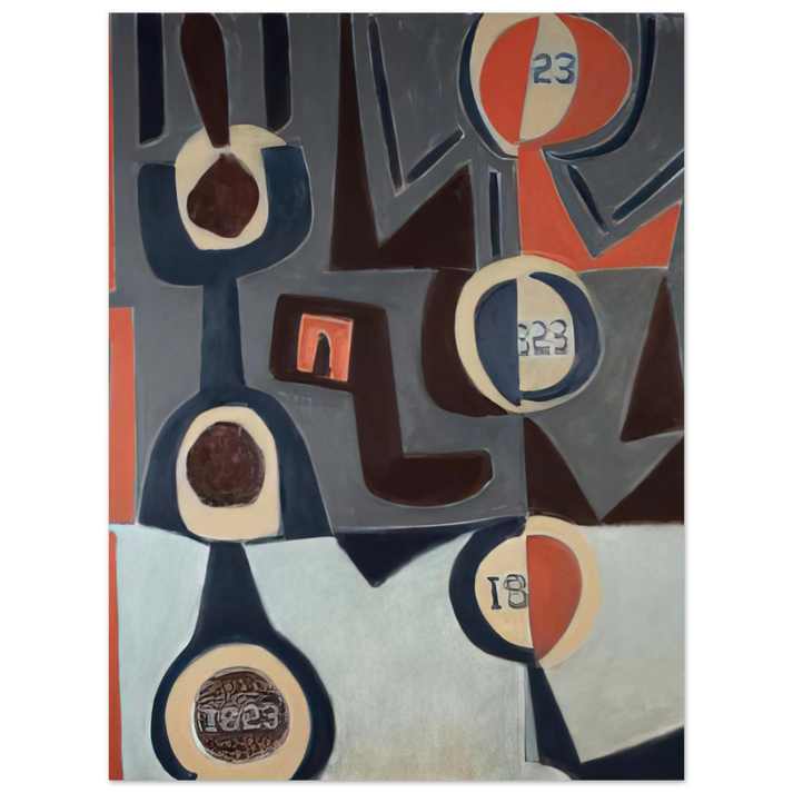 Will Barnet - 1823 - 2008 United States  75x100 cm / 30x40inches Fine Art Poster