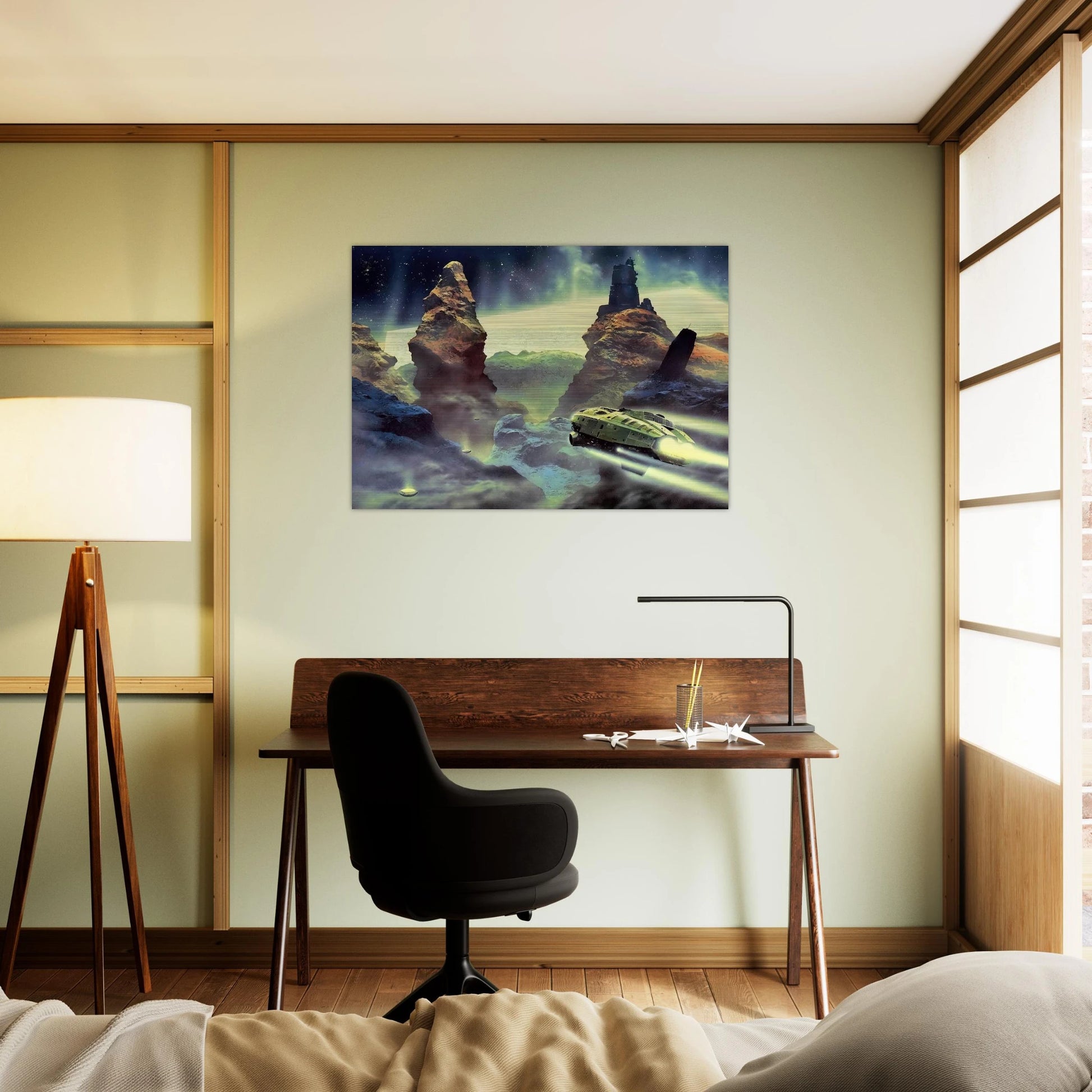 Chris Foss - Chris Foss Brushed Aluminum Print - 70x100 cm / 28x40 inches | Chris Foss Aluminum Print | Chris Foss Prints