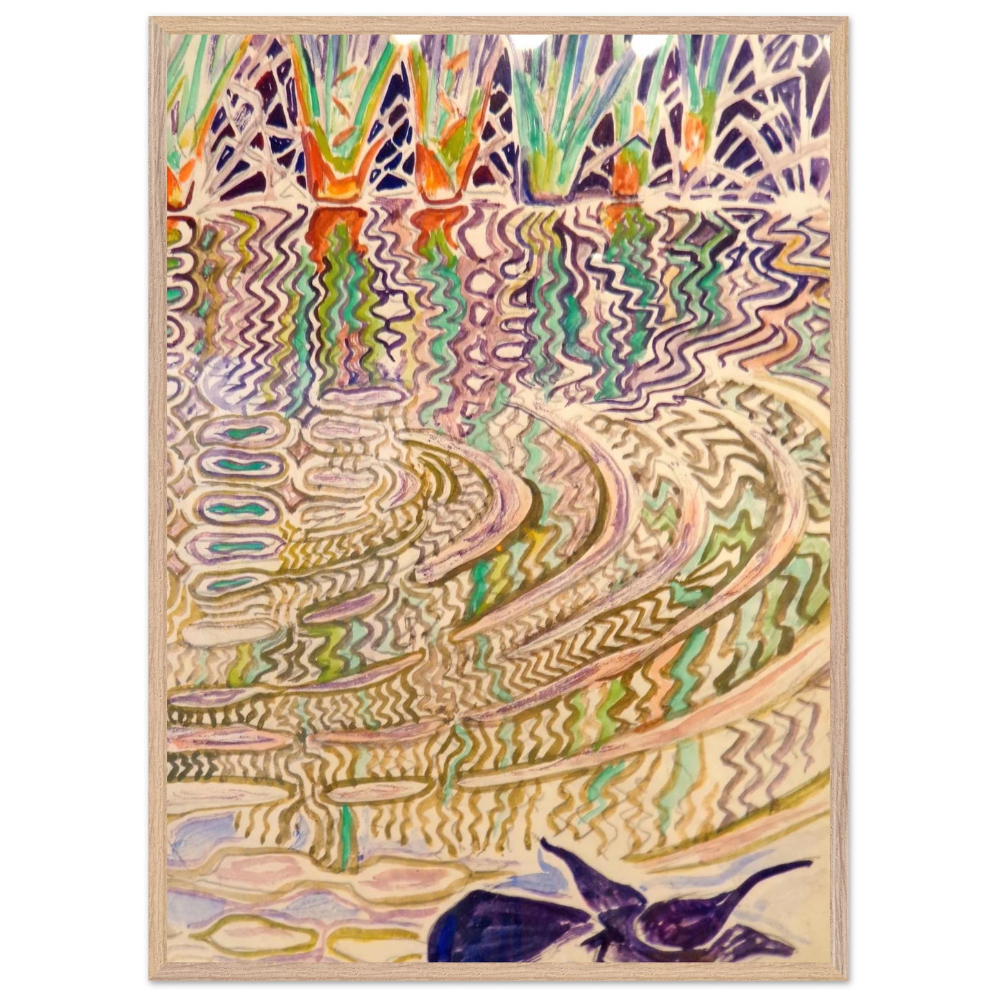 Walter Inglis Anderson - Walter Anderson Wall art - 40x50 cm / 16x20 inches - Fine Art Poster-canvas - -