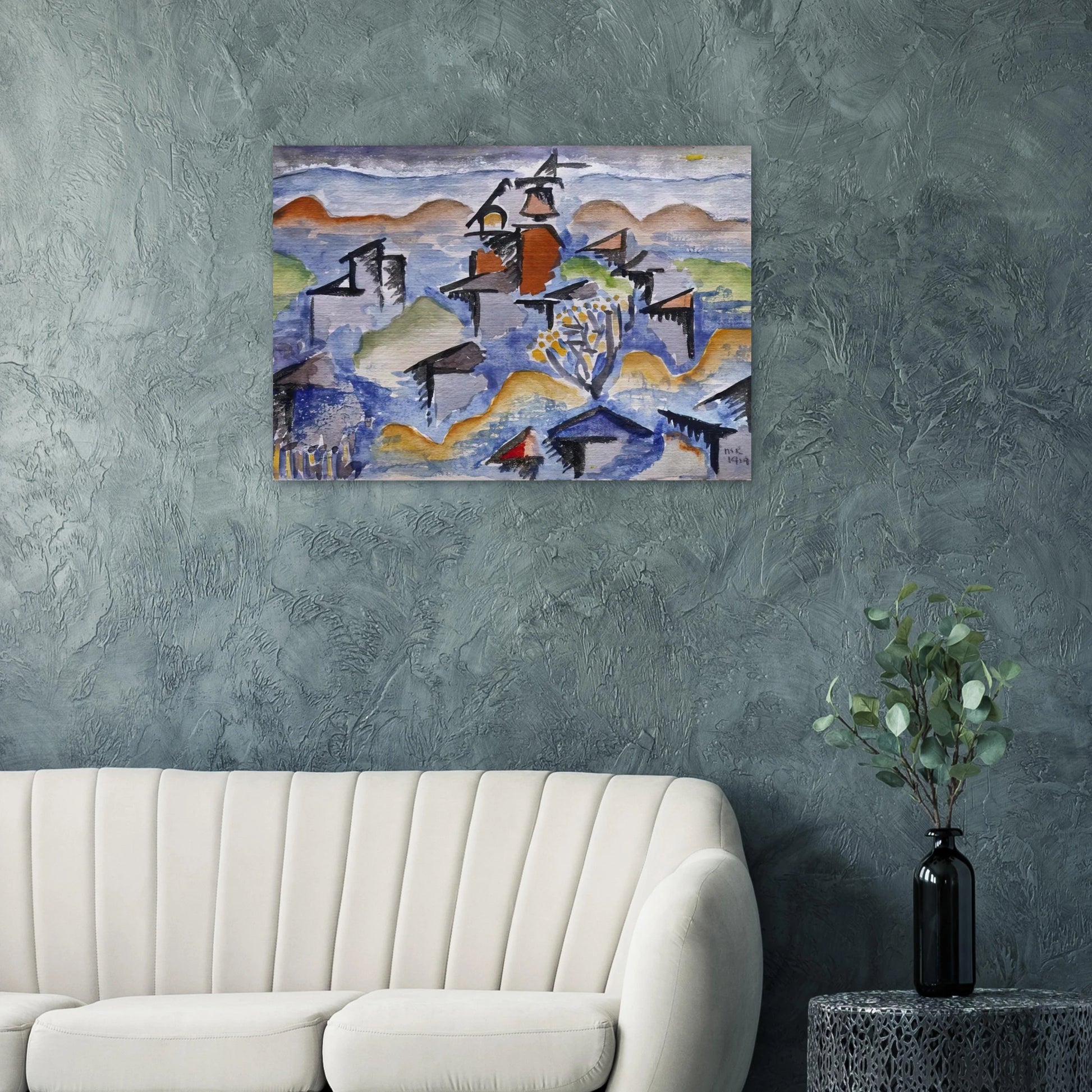 LANDSCAPE - Man Ray Brushed Aluminum Print - 70x100 cm / 28x40 inches | Man Ray Aluminum Print | Man Ray Prints