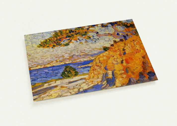 MIDI LANDSCAPE By Theo van Rysselberghe Pack of 10 Post Cards | Theo van Rysselberghe Post Cards | A6 (10.5 x 14.8 cm) - 4.1 x 5.8 inches