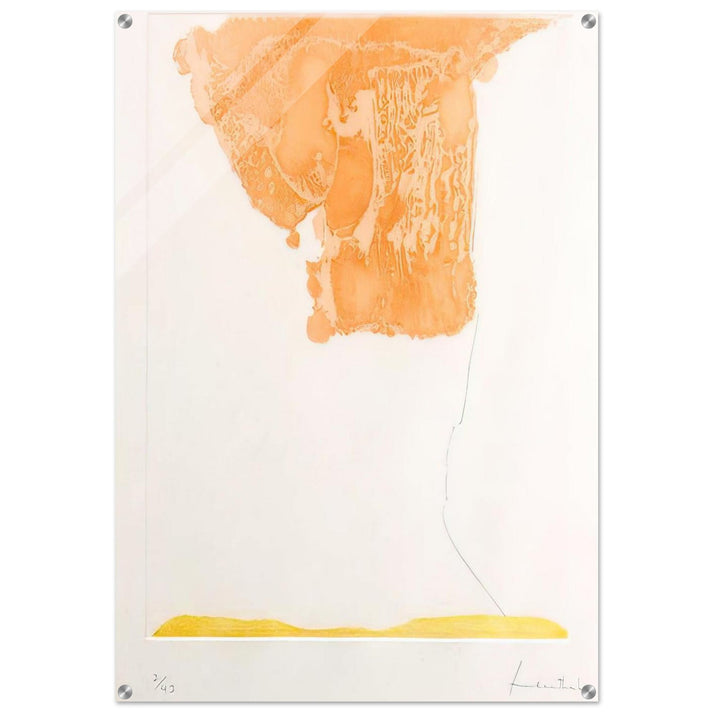 Pranzo Italiano - 1973 - Helen Frankenthaler Acrylic Print - 70x100 cm / 28x40″ inches | Helen Frankenthaler Wall Art | Helen Frankenthaler Prints