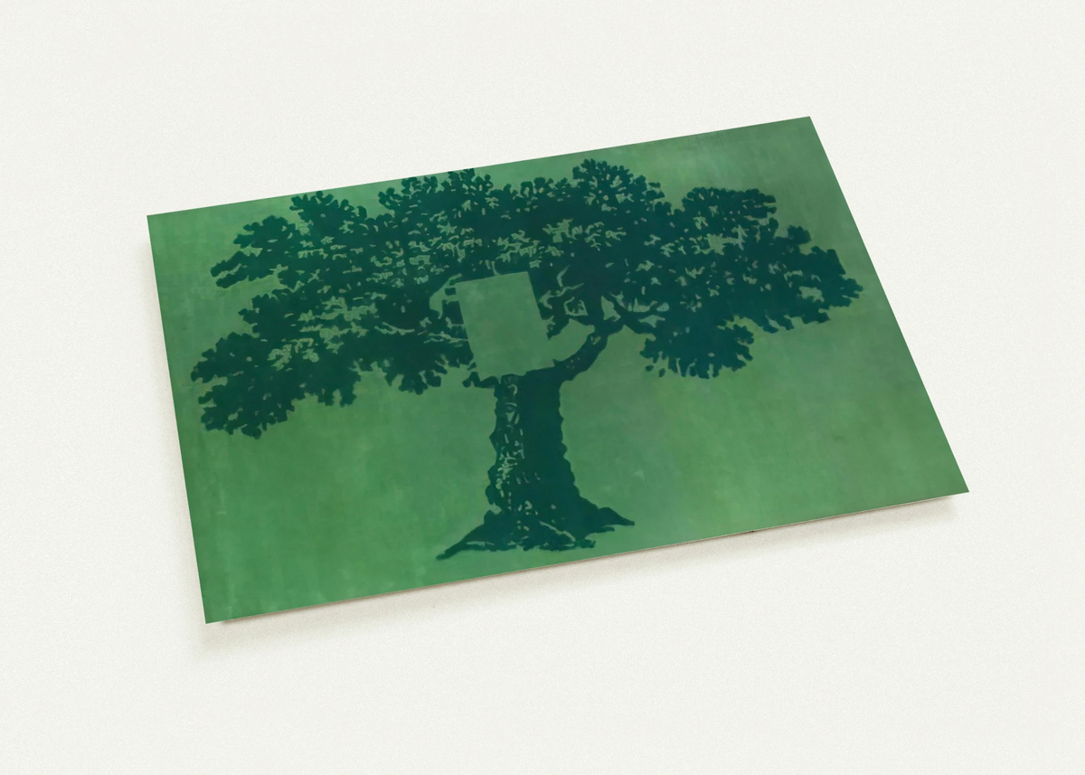 Albero Per Terra - 1984 By Mario Schifano Pack of 10 Post Cards | Mario Schifano Post Cards | A6 (10.5 x 14.8 cm) - 4.1 x 5.8 inches
