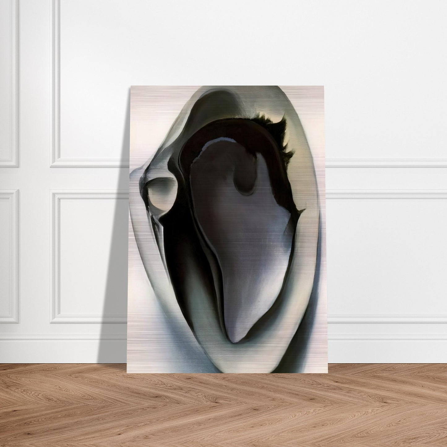 Clam and mussel - Georgia O'Keeffe Brushed Aluminum Print - 70x100 cm / 28x40 inches | Georgia O'Keeffe Aluminum Print | Georgia O'Keeffe Prints
