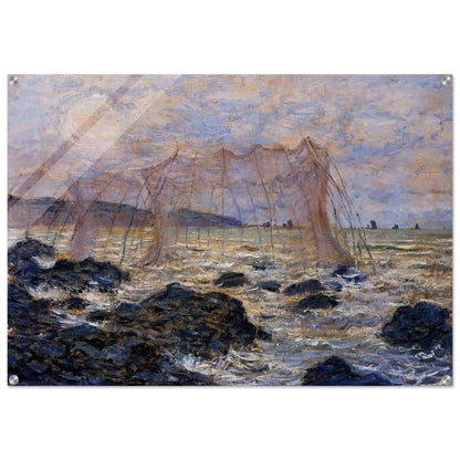 The Nets - claude monet Acrylic Print - 70x100 cm / 28x40″ inches | claude monet Wall Art | claude monet Prints