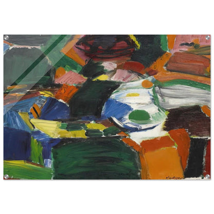 Orchard Street #2 - Grace Hartigan Acrylic Print - 70x100 cm / 28x40″ inches