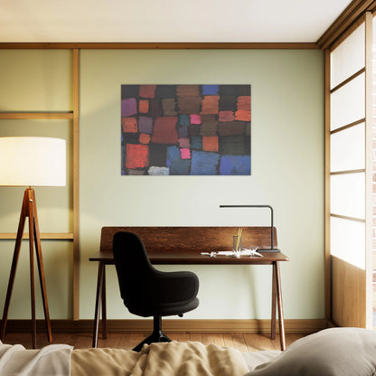 COMING TO BLOOM 1934 - Paul Klee Brushed Aluminum Print - 70x100 cm / 28x40 inches | Paul Klee Aluminum Print | Paul Klee Prints