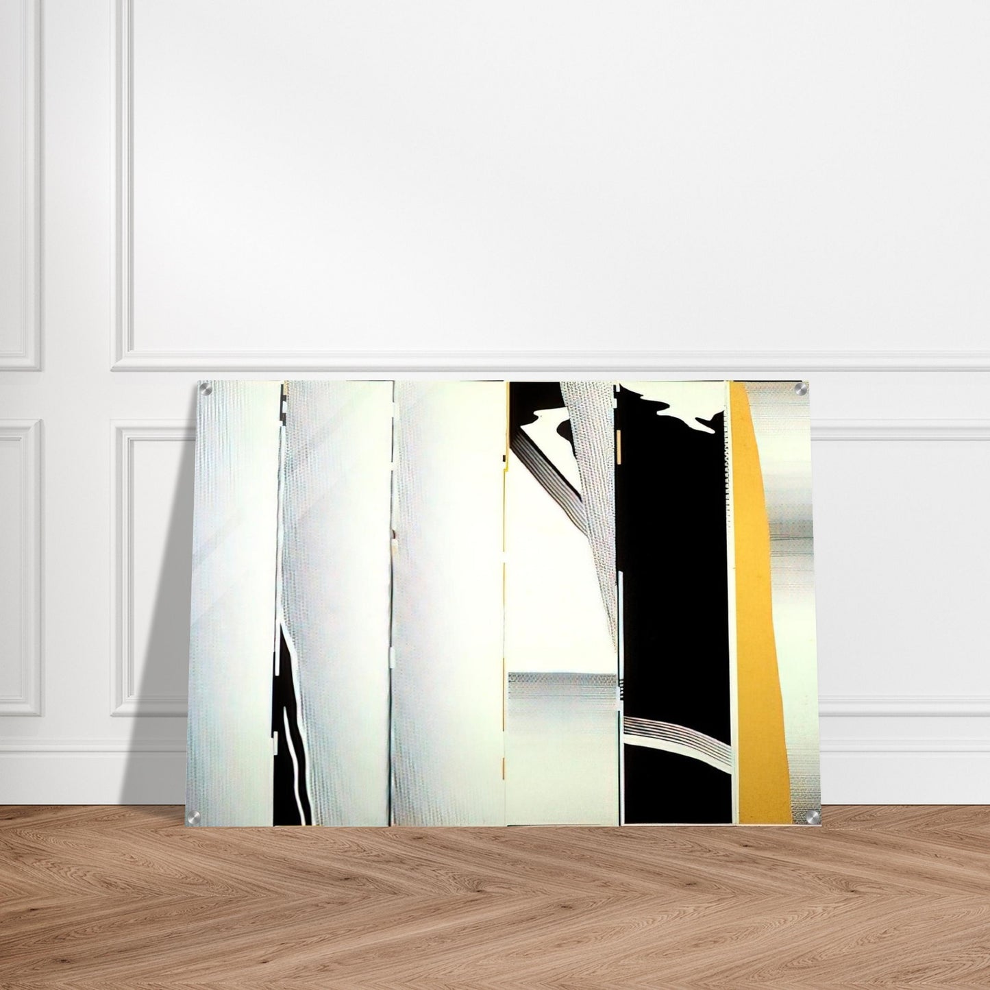MIRROR SIX PANELS 1 1970 - Roy Lichtenstein Acrylic Print - 70x100 cm / 28x40″ inches | Roy Lichtenstein Wall Art | Roy Lichtenstein Prints