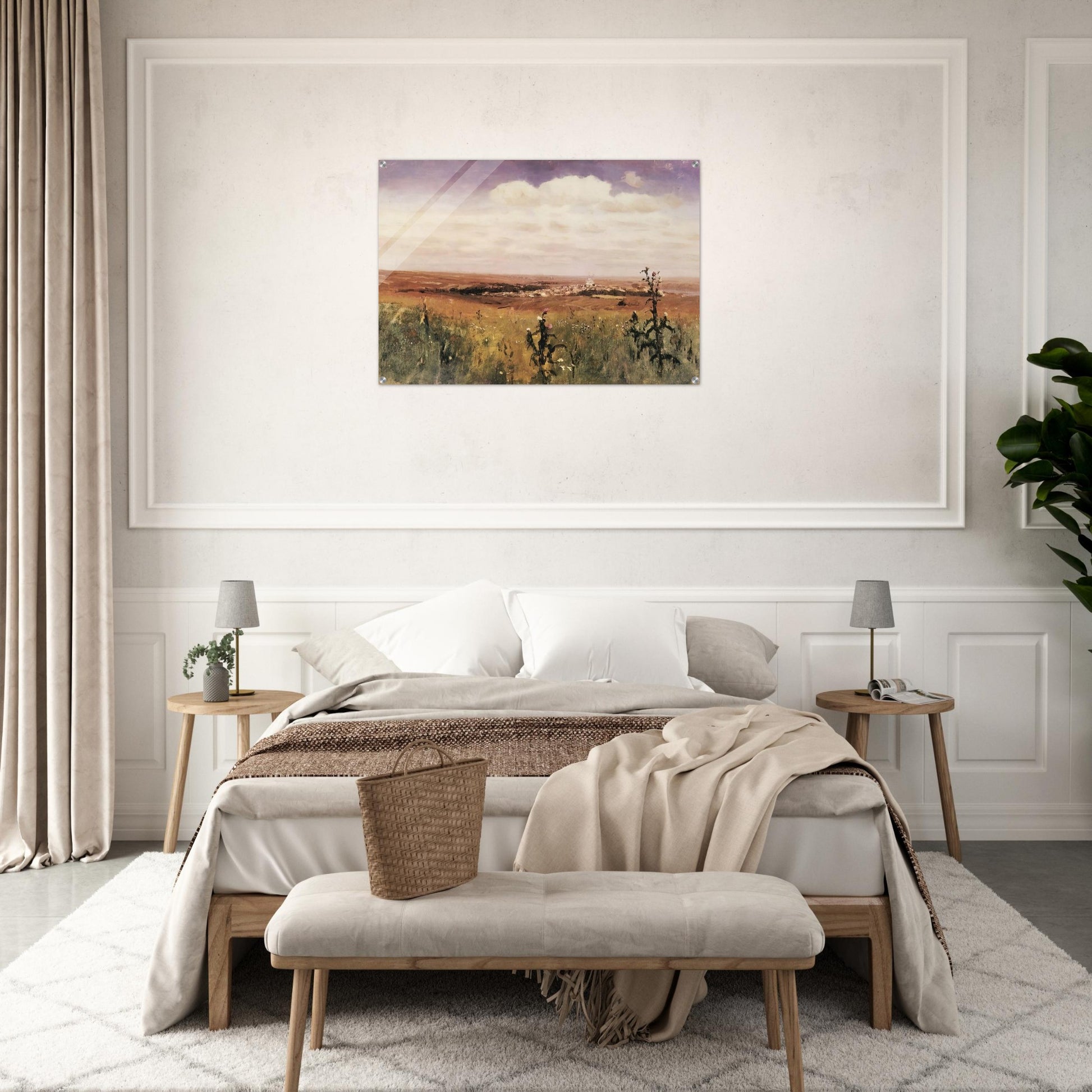 Steppe - Arkhyp Kuindzhi Acrylic Print - 70x100 cm / 28x40″ inches