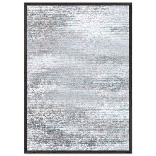 19651 -  Detail 2333587 - 2336083 - Conceptual Art - Roman Opalka 70x100 cm / 28x40 inches Framed Art Print – Black Wooden Frame