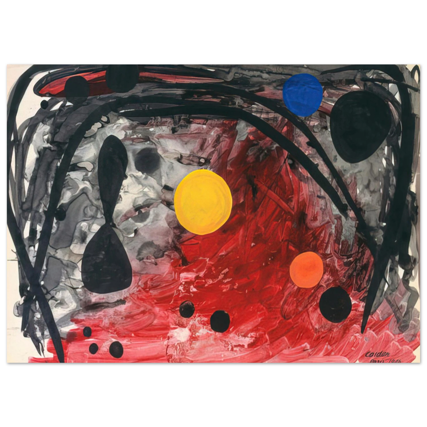 Alexander Calder - UNTITLED 1946 Fine Art Poster