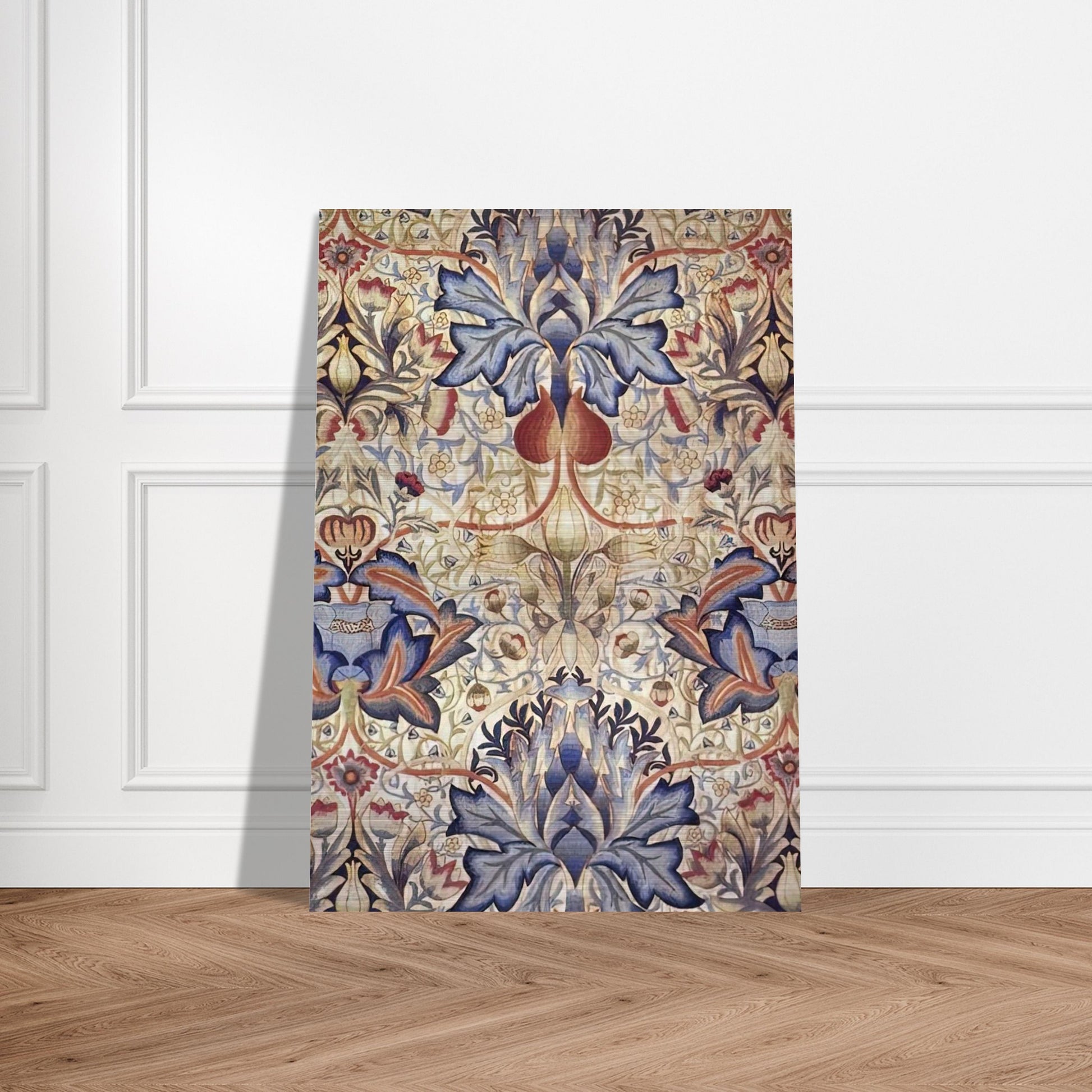 ACANTHUS EMBROIDERED PANEL 1890 - William Morris Brushed Aluminum Print - 70x100 cm / 28x40 inches | William Morris Aluminum Print | William Morris Prints