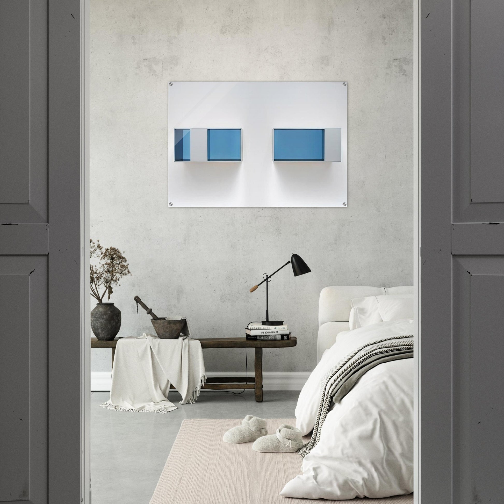 Untitled 88-28 AB Menziken - 1988 - Donald Judd Acrylic Print - 70x100 cm / 28x40″ inches | Donald Judd Wall Art | Donald Judd Prints